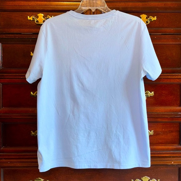 Polo by Ralph Lauren Blue Short Sleeve T-Shirt with Graphic Design - Picture 4 of 4